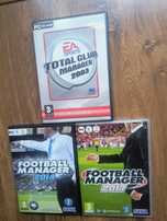 Football manager 2014 i 2017 total club manager 2003 PC gry jak nowe