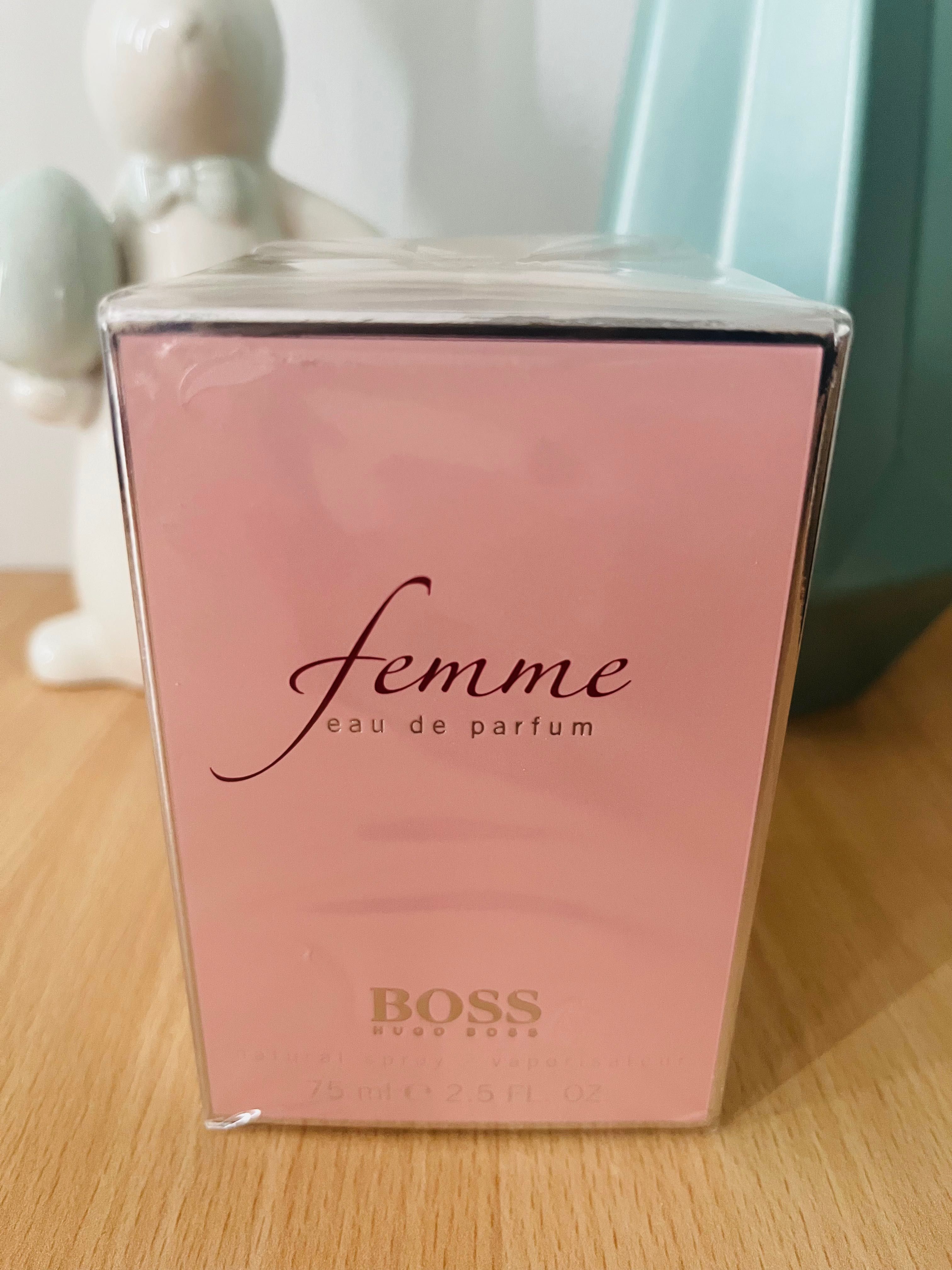 Perfumy Boss „Femme” 75 ml nowe zafoliowane kwiatowe