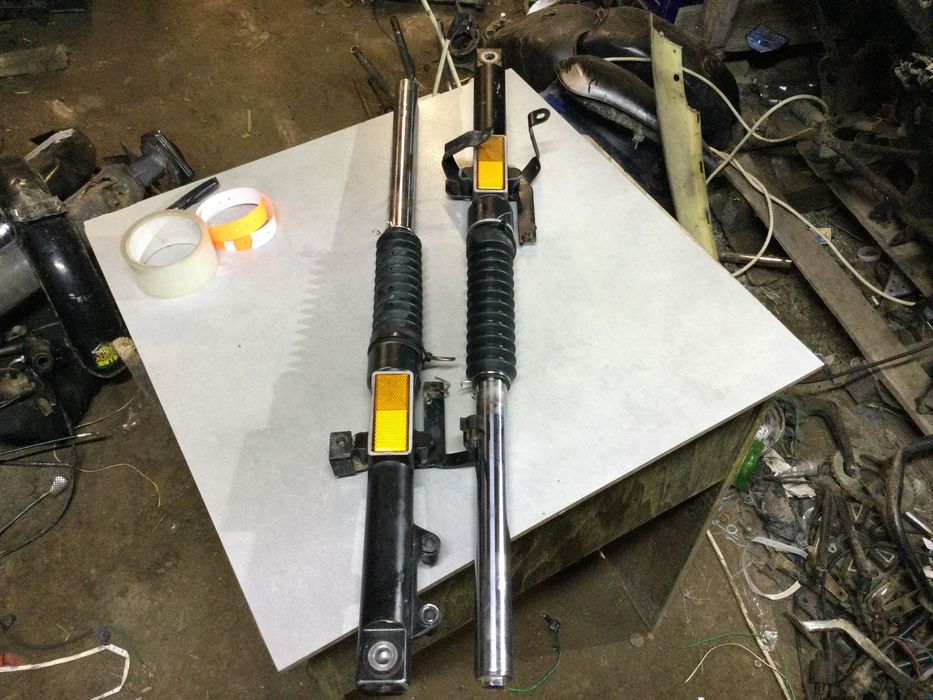 Перя до вилки Спарк, Вайпер, Хорнет рс150, передні амортизатори до мот