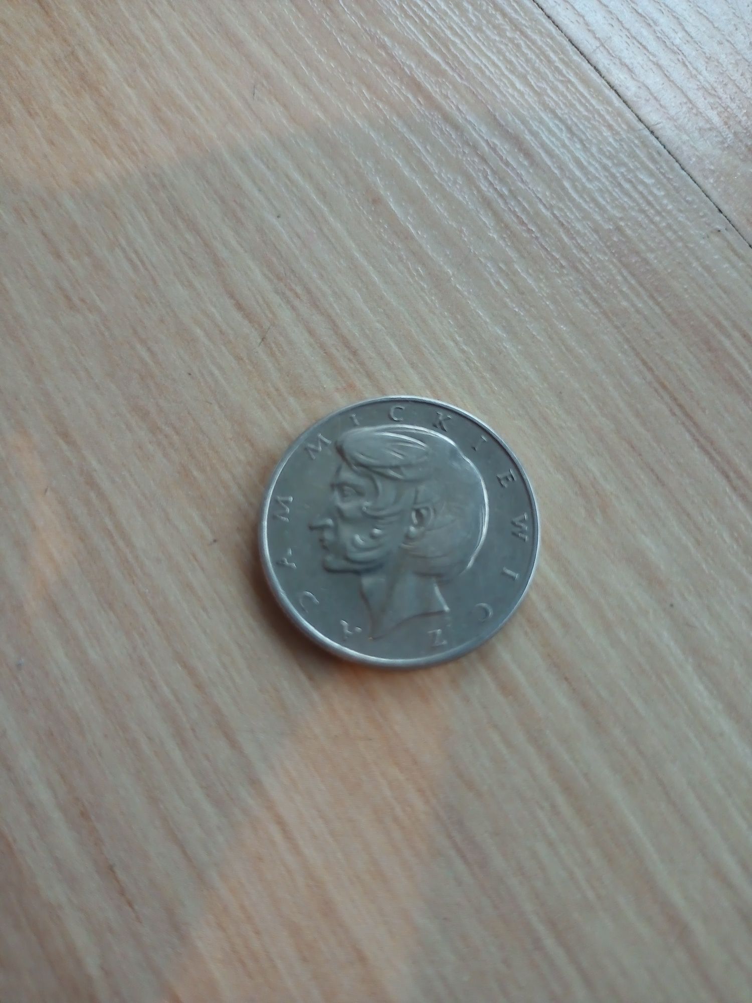 Moneta 10 zł z 1975 Adam Mickiewicz