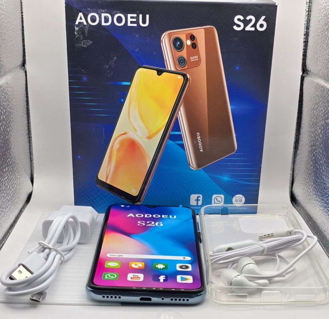 ++Smart Phone 6,3 cala Android 4GB ROM+32GB Dual SIM Face ID 4850mAh++