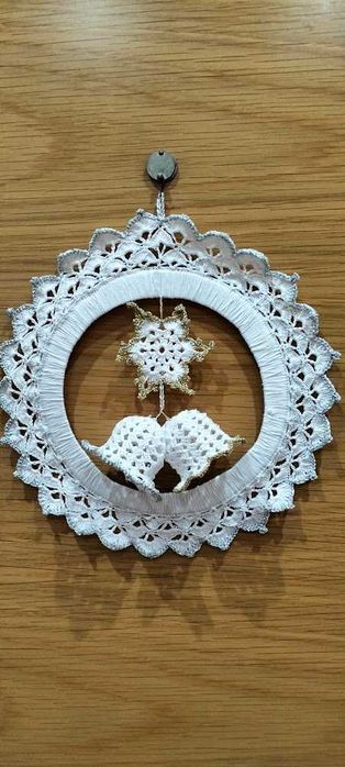 Decoração de Natal - Grinalda de Natal - diâmetro 24cm