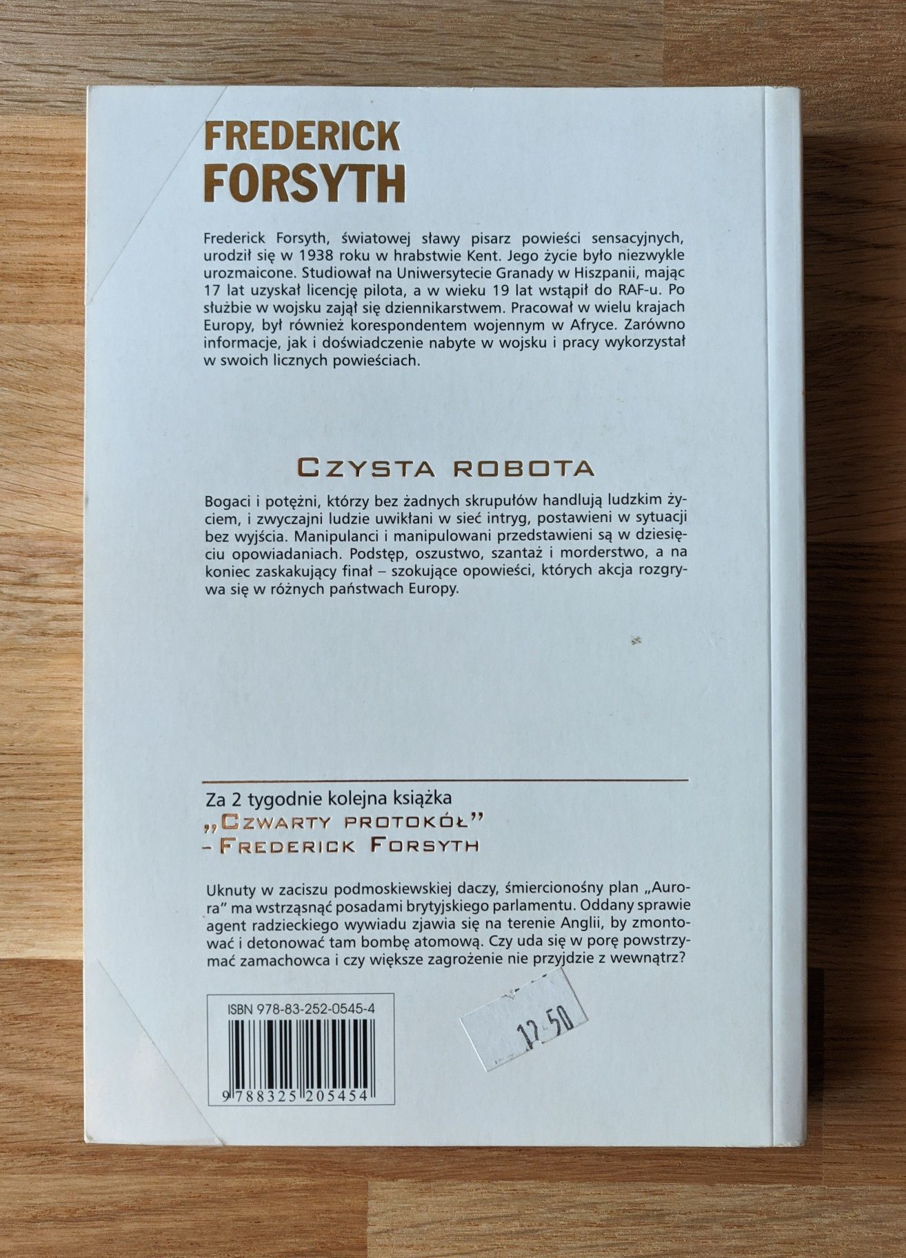 Sensacja Frederick Forsyth - Czysta robota
