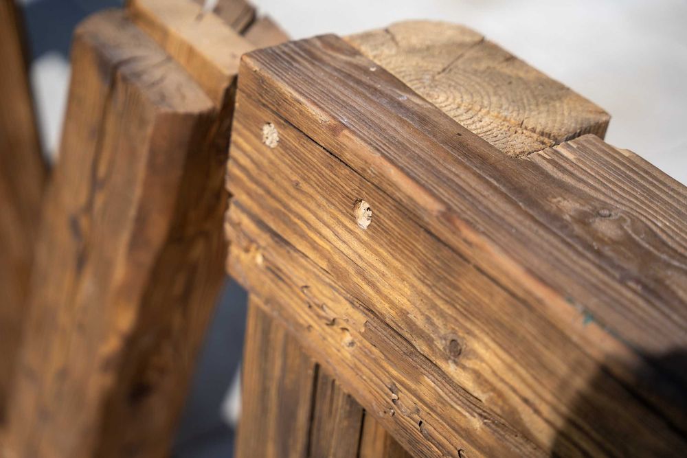 Drewniane Rustykalne  litery napis LOVE