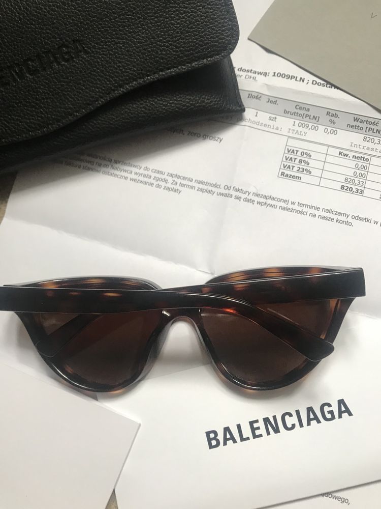 Okulary Balenciaga