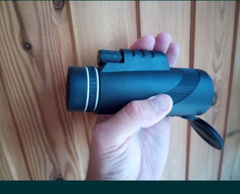 Монокуляр APL-80x100 и 40х60 Monocular Telescope зелёный и черный.