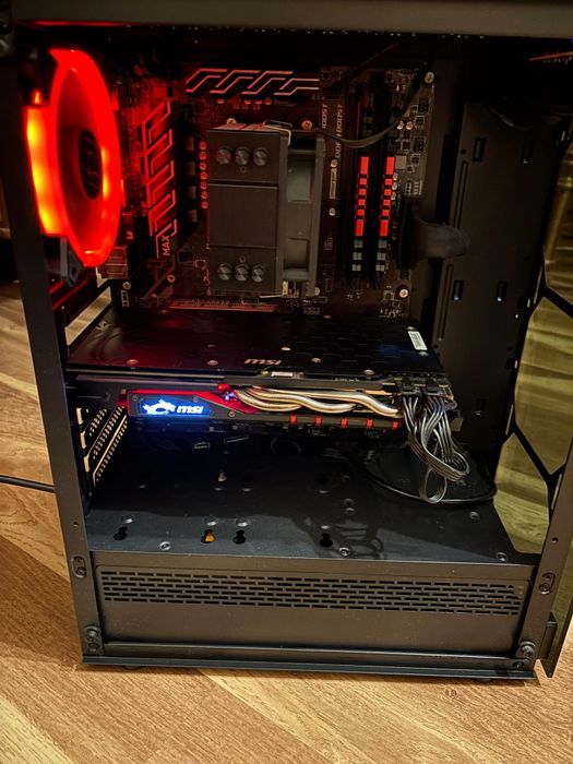Zestaw gamingowy komputer Ryzen 5 3600 / 16 GB RAM / MSI Radeon 4 GB
