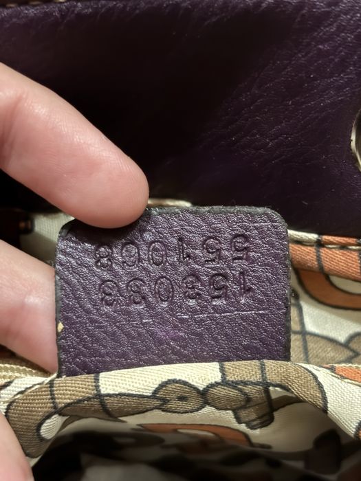 Vintage Gucci monogram bag
