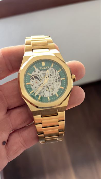 Relogio Tucci Vistoso Gold