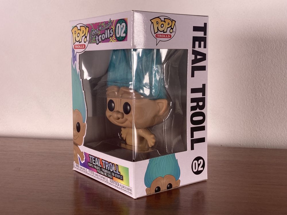 Figurka Funko POP - Teal Troll - Trolls - 02