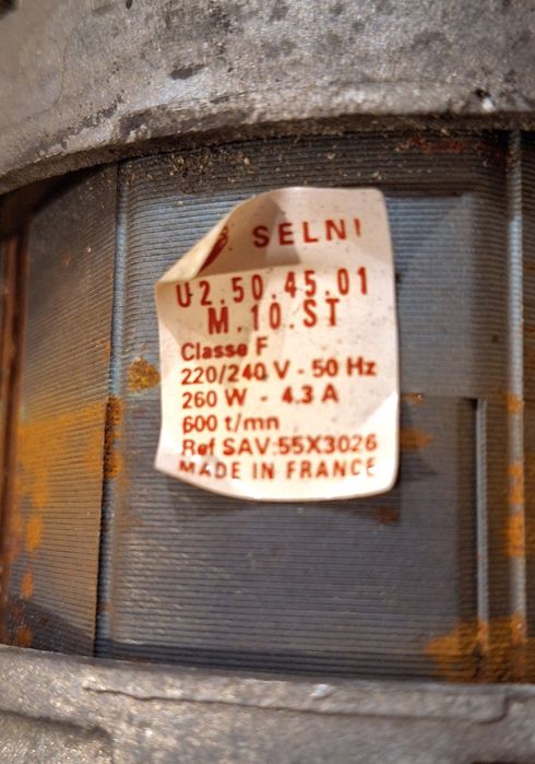 Silnik do pralki SELNI