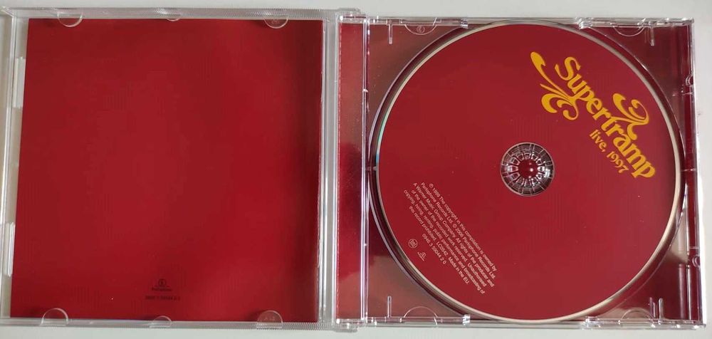 Supertramp live 1997 - CD