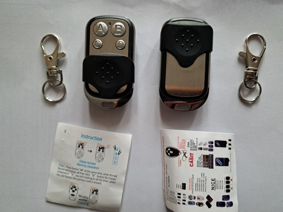 Пульт 315 mhz для воріт універсальний клон дублікат
