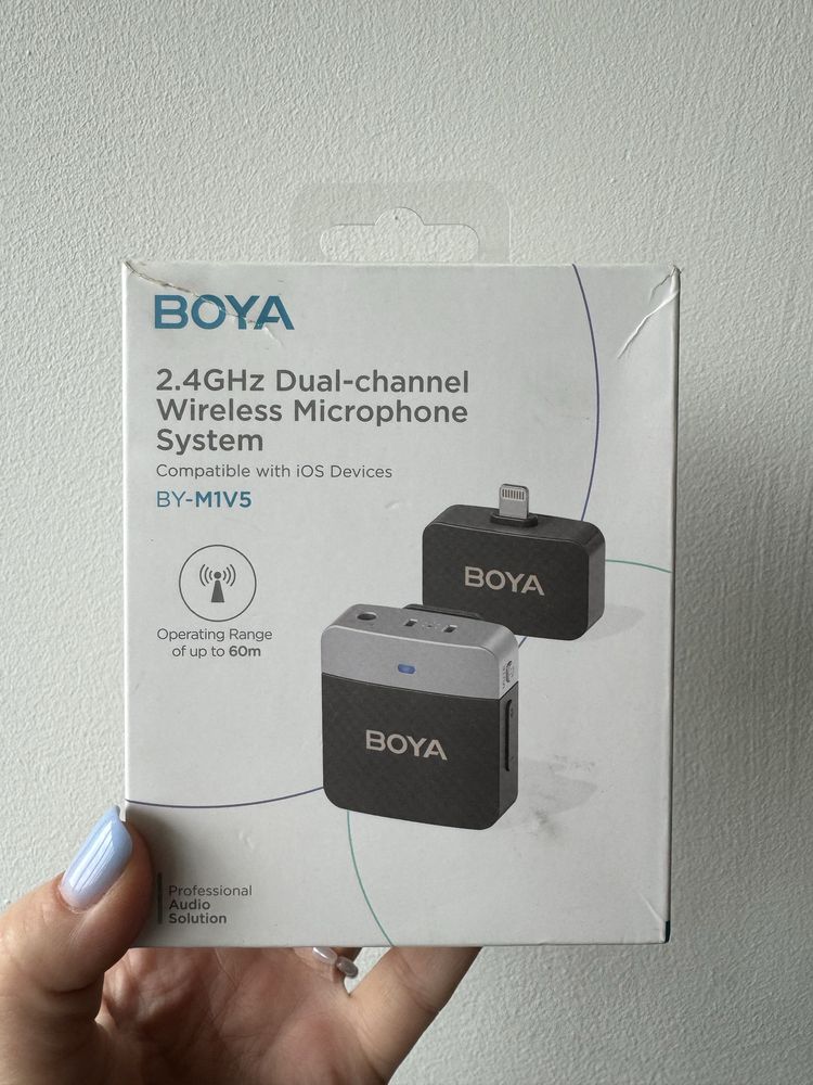 Безпроводний мікрофон для Iphone Boya BY-M1V5