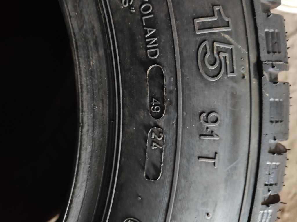 195/65R15 Pieńsk Nowe bieżnikowane zima