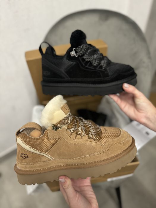 Угги кроссовки кеды на меху ugg W LOWMEL-CHE