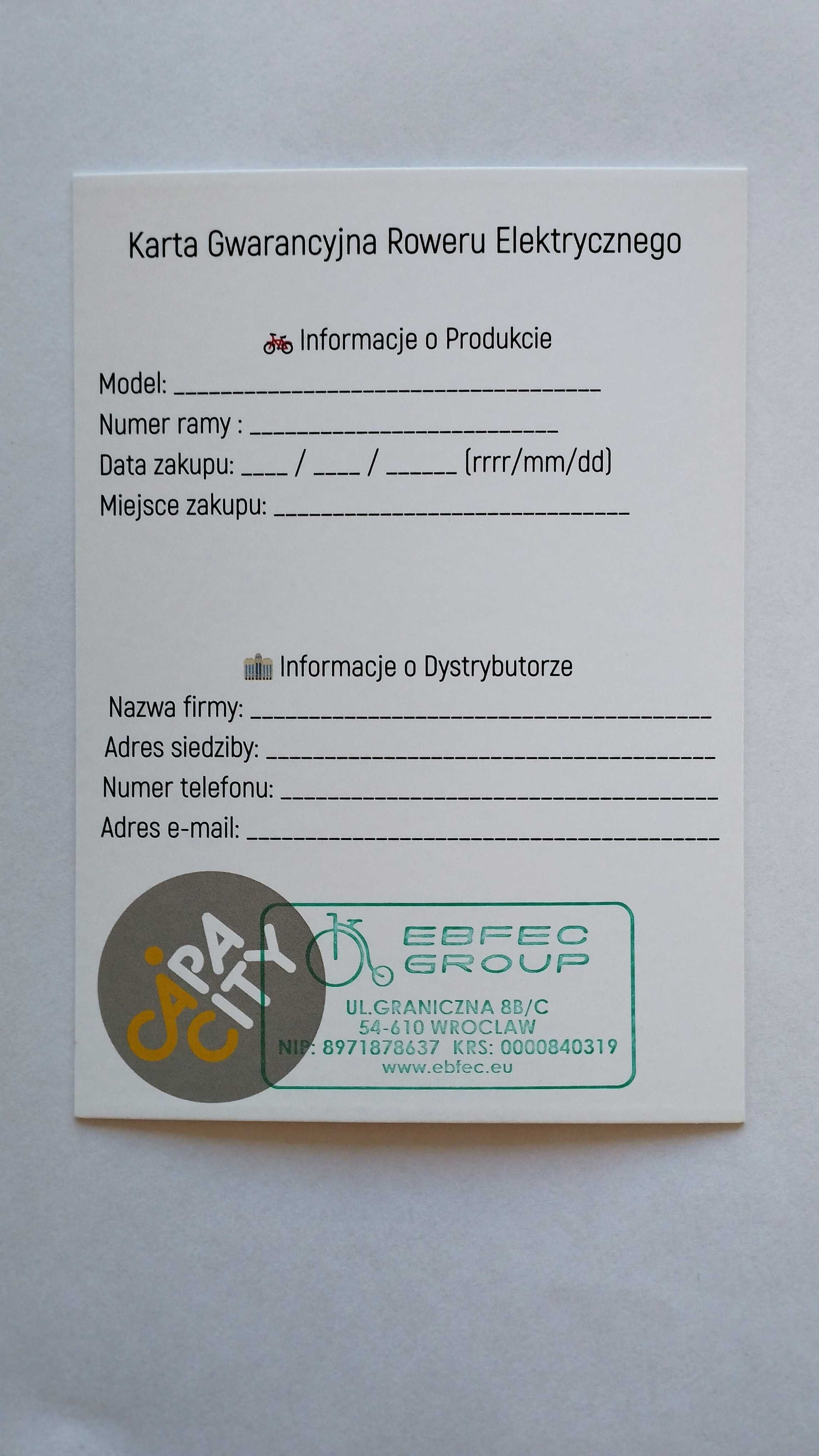 Nowe rowery elektryczne EBFEC, 2 akumulatory, 140 km na 1 ładowaniu