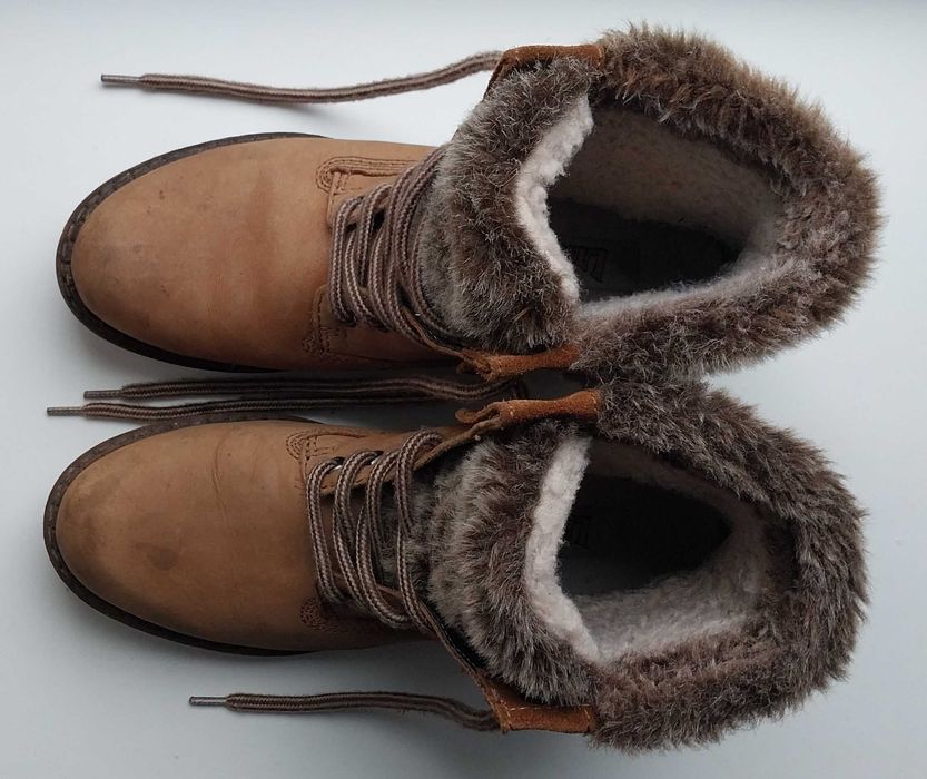 Landrover ботинки натуральная кожа мех зима Размер 38 Стелька 24,5 см