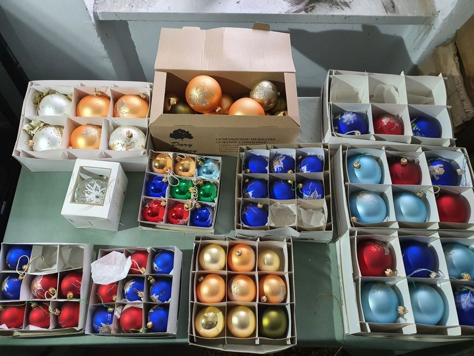 Ozdoby choinkowe - duża ilość