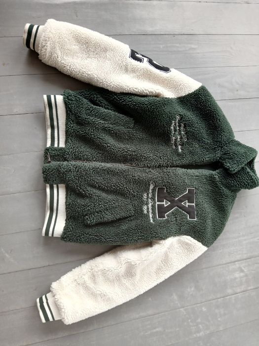 Тёплый мужской бомбер куртка