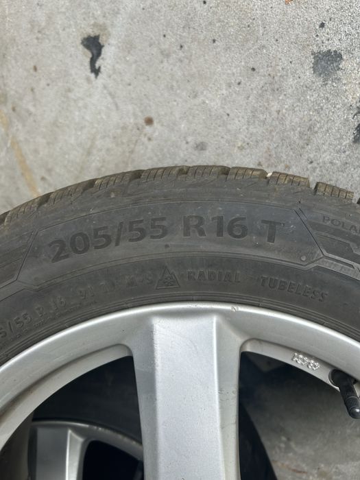 Komplet Felg + opony zimowe 205/55/16