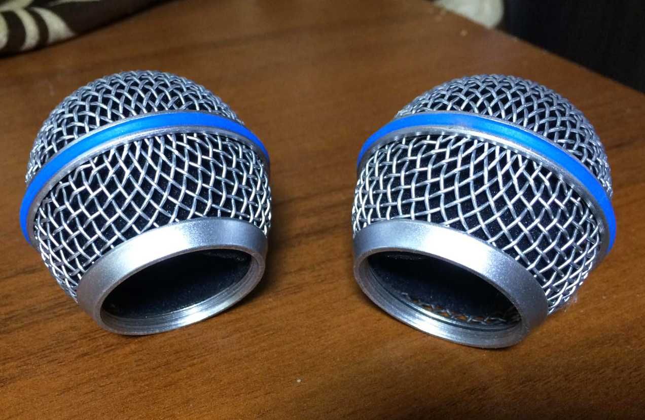 Нова Сітка для мікрофону Shure Шур PG 48, PG 58. Shure Beta 57-58,SM58