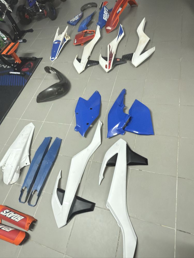 2x Kit plasticos ktm 250 exc 2017 8