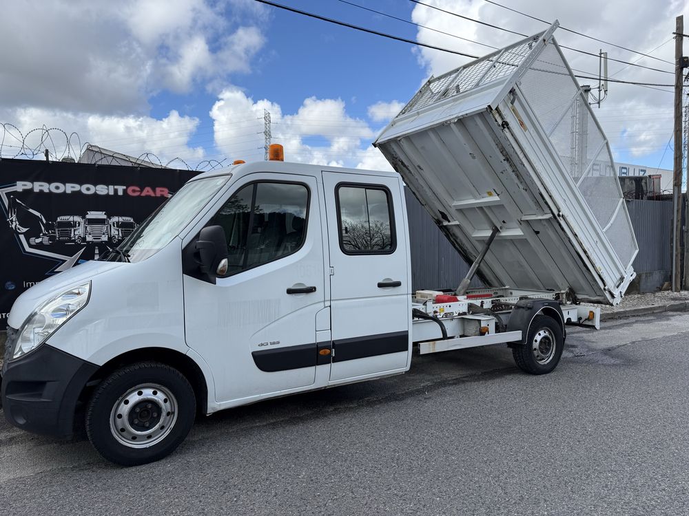 RENAULT MASTER 2.3 125cv 7LUG BASCULANTE ###OPORTUNIDADE###