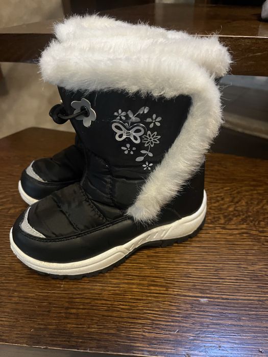 Kozaki śniegowce MKOOMI dla dziewczynki r.30