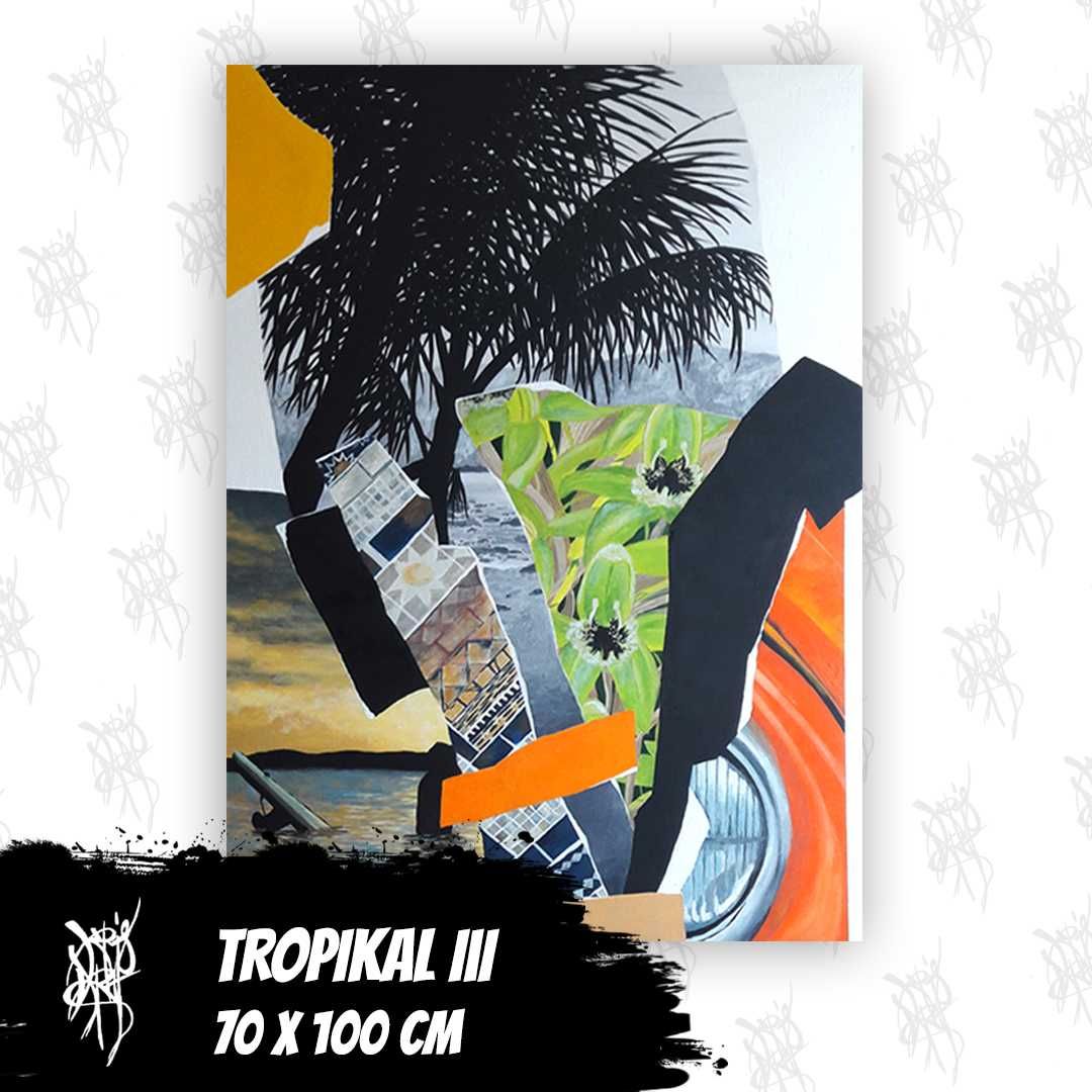 Sprzedam autorski obraz "Tropikal III'