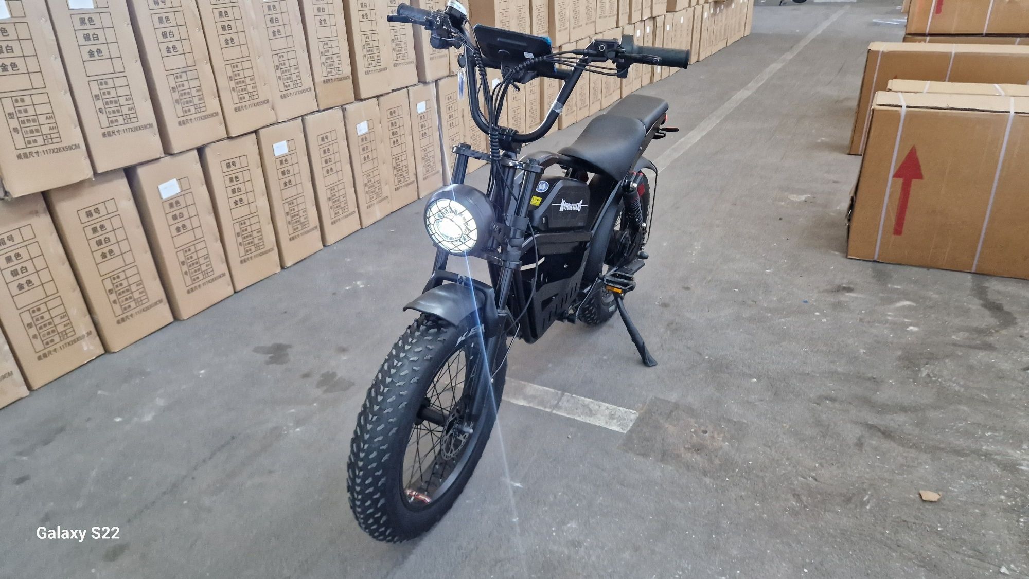 Електрофетбайк corso 20дюймов потужність 750Wt