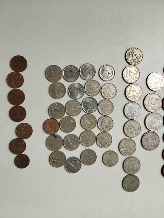 Коллекционирование,российские рубли,монеты