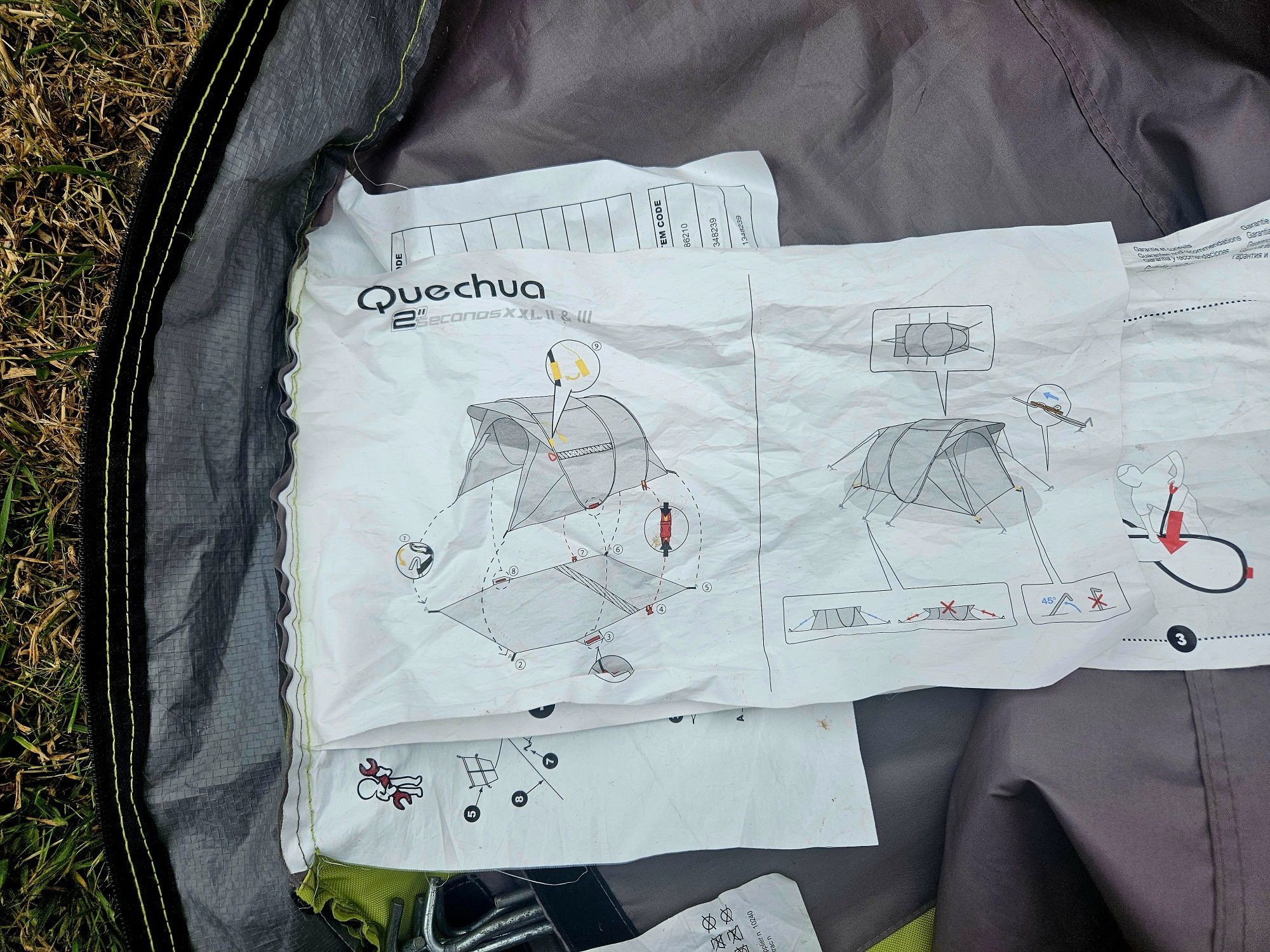Quechua 2 seconds XXL 3 osobowy