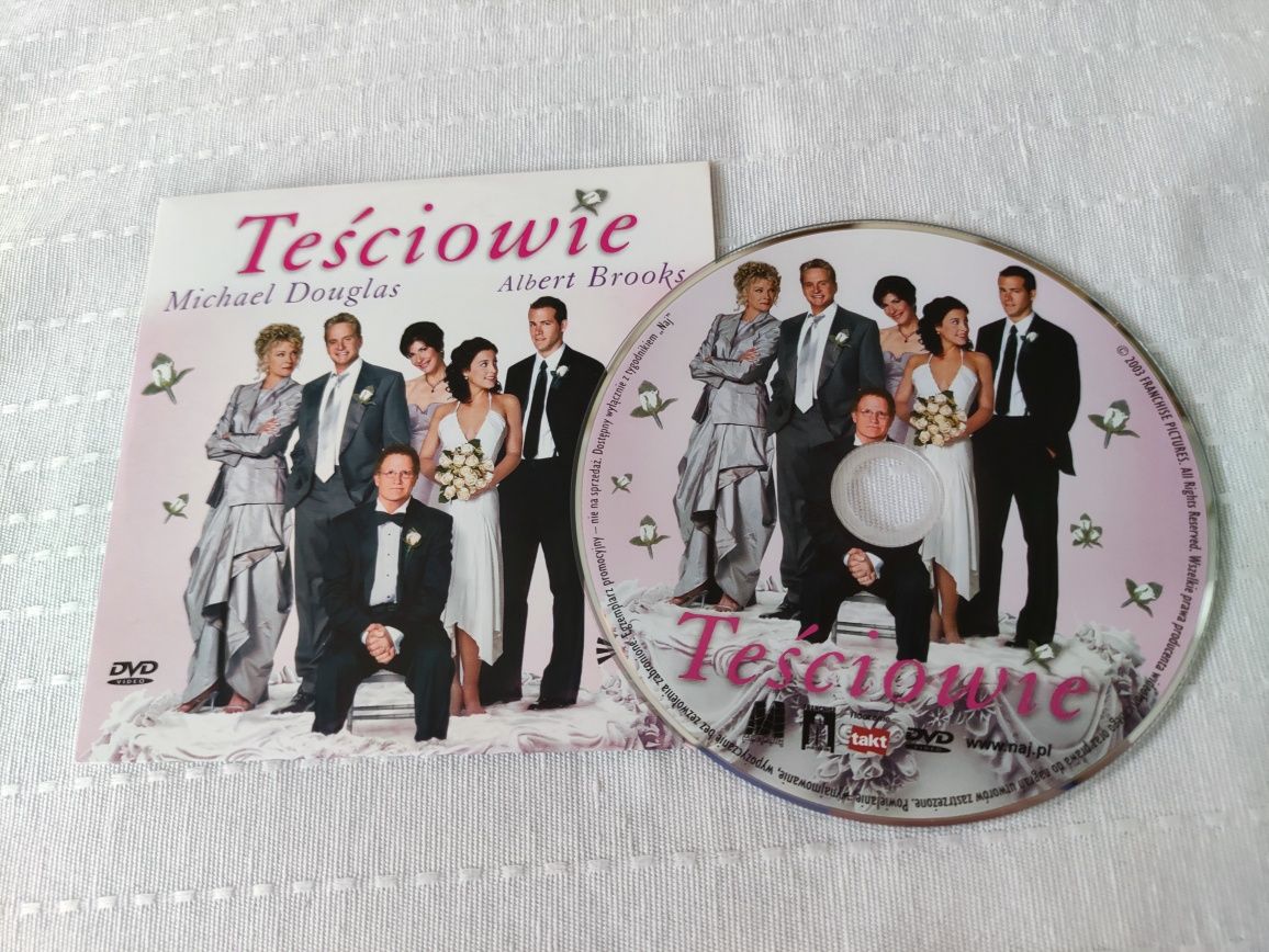 Teściowie Michael Douglas Albert Brooks DVD lektor, 2003 komedia