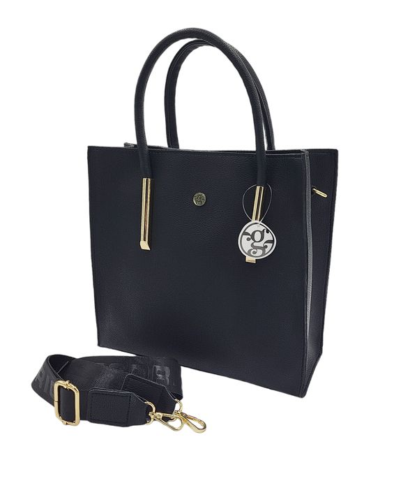 Torebka damska shopper czarna