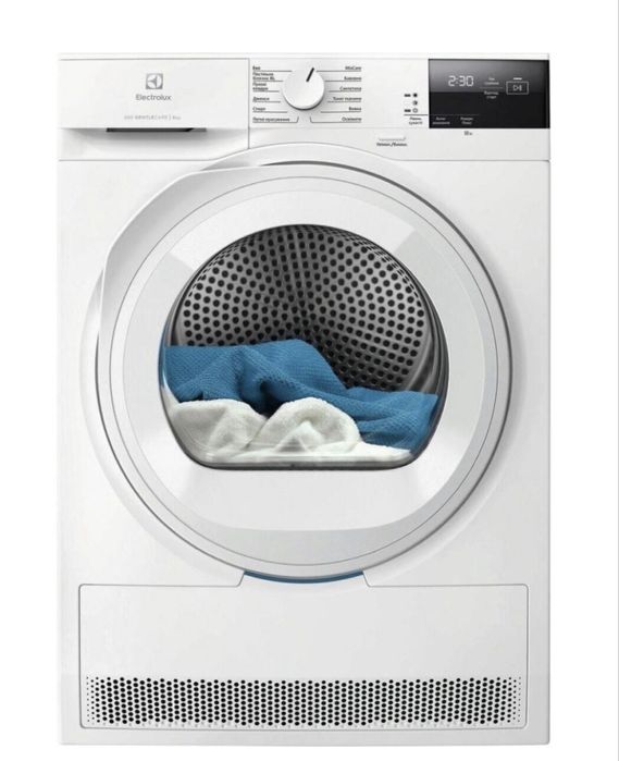 Сушильна машина Electrolux EW6D283YU, 8кг(з тепловим насосом)
