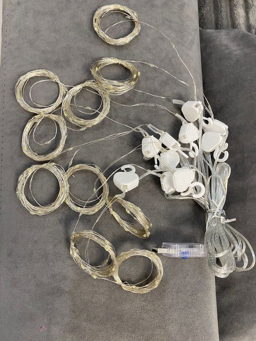 Продам ! USB Гірлянду Штора РОСА 3*3м