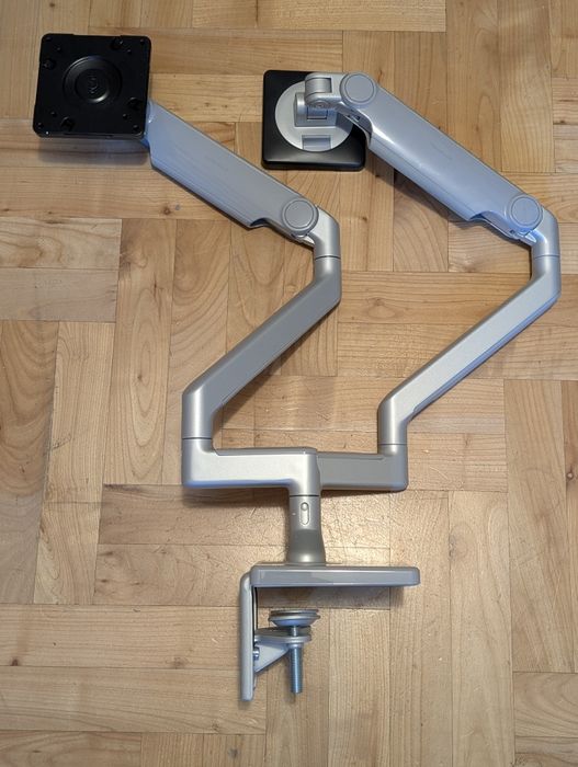 Super uchwyt/ramię do monitora Humanscale podwójny