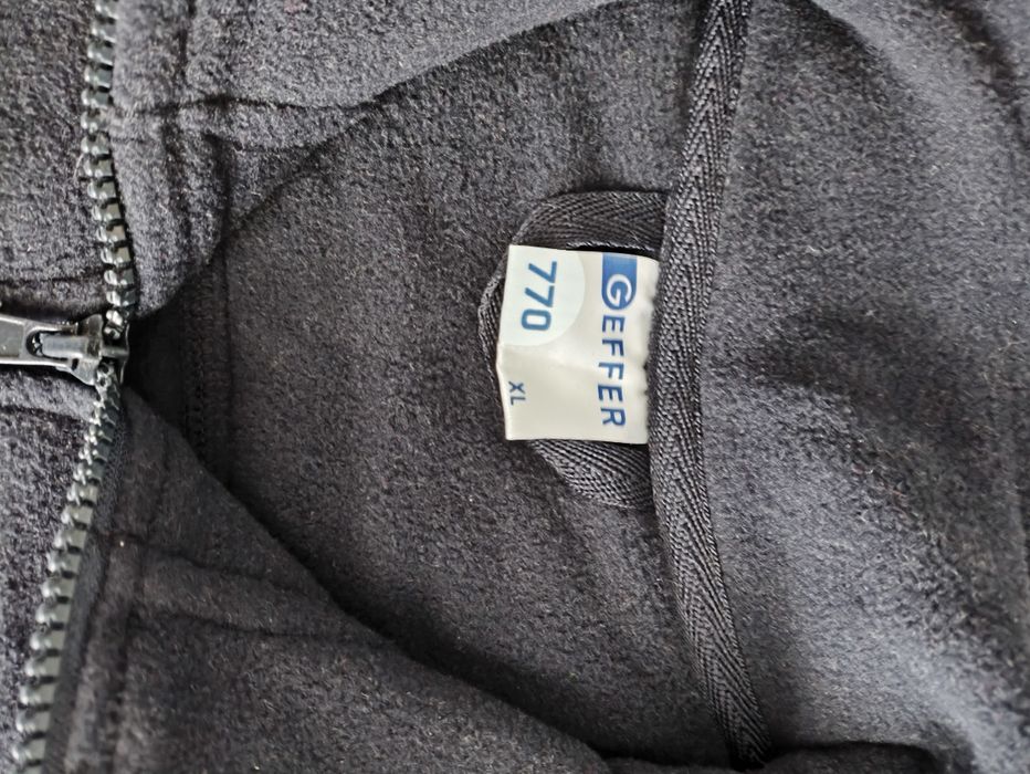 Bluza polarowa rozpinana granatowa damska XL