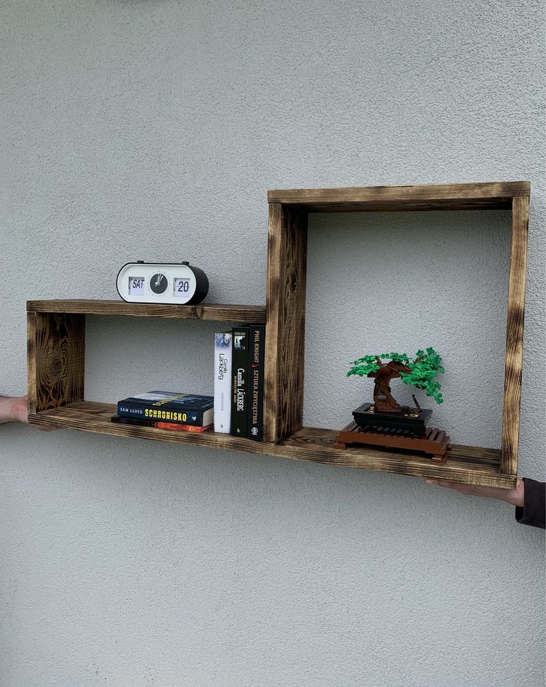Szafka wisząca w stylu loft design, handmade, nowa, zaimpregnowana