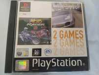 Ps1 psx one PlayStation Need for Speed Porsche 2000 / Moto Racer 2