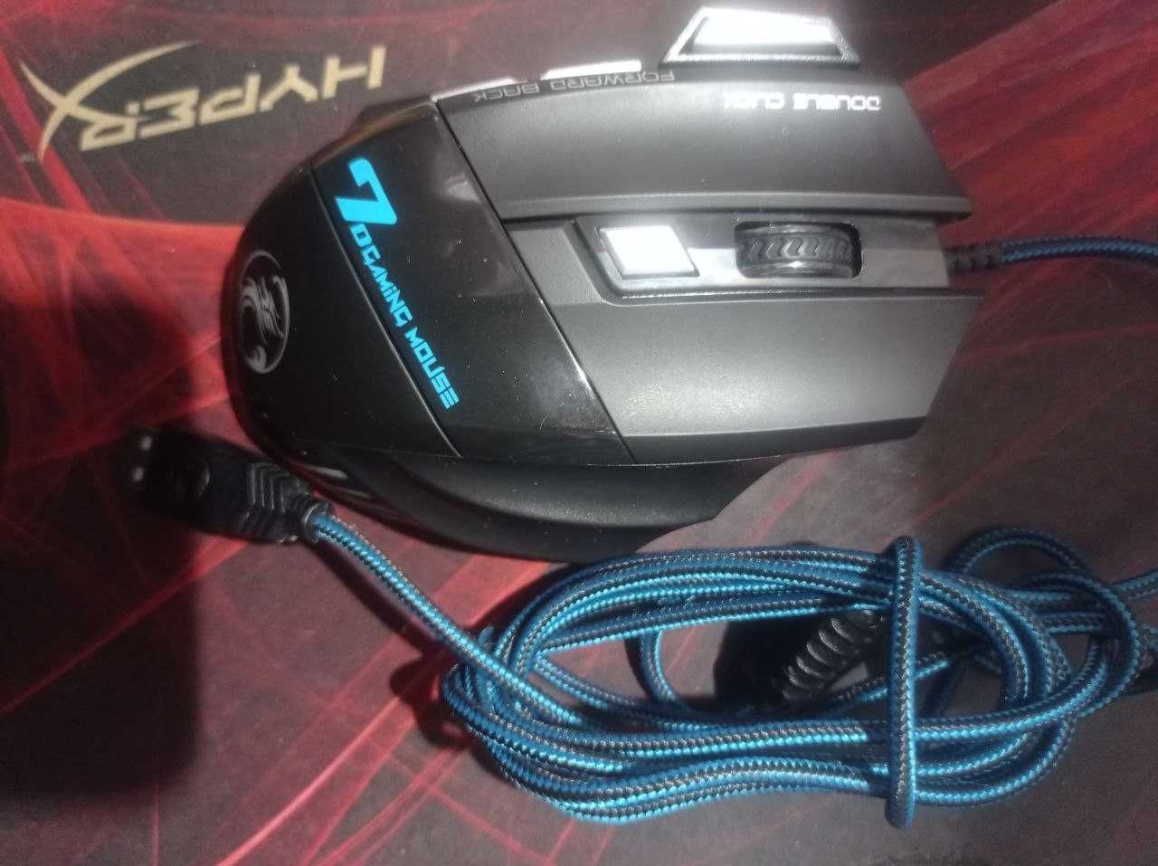 Світлодіодна оптична USB комп’ютерна миша Gamer Mice X7 Game Mouse