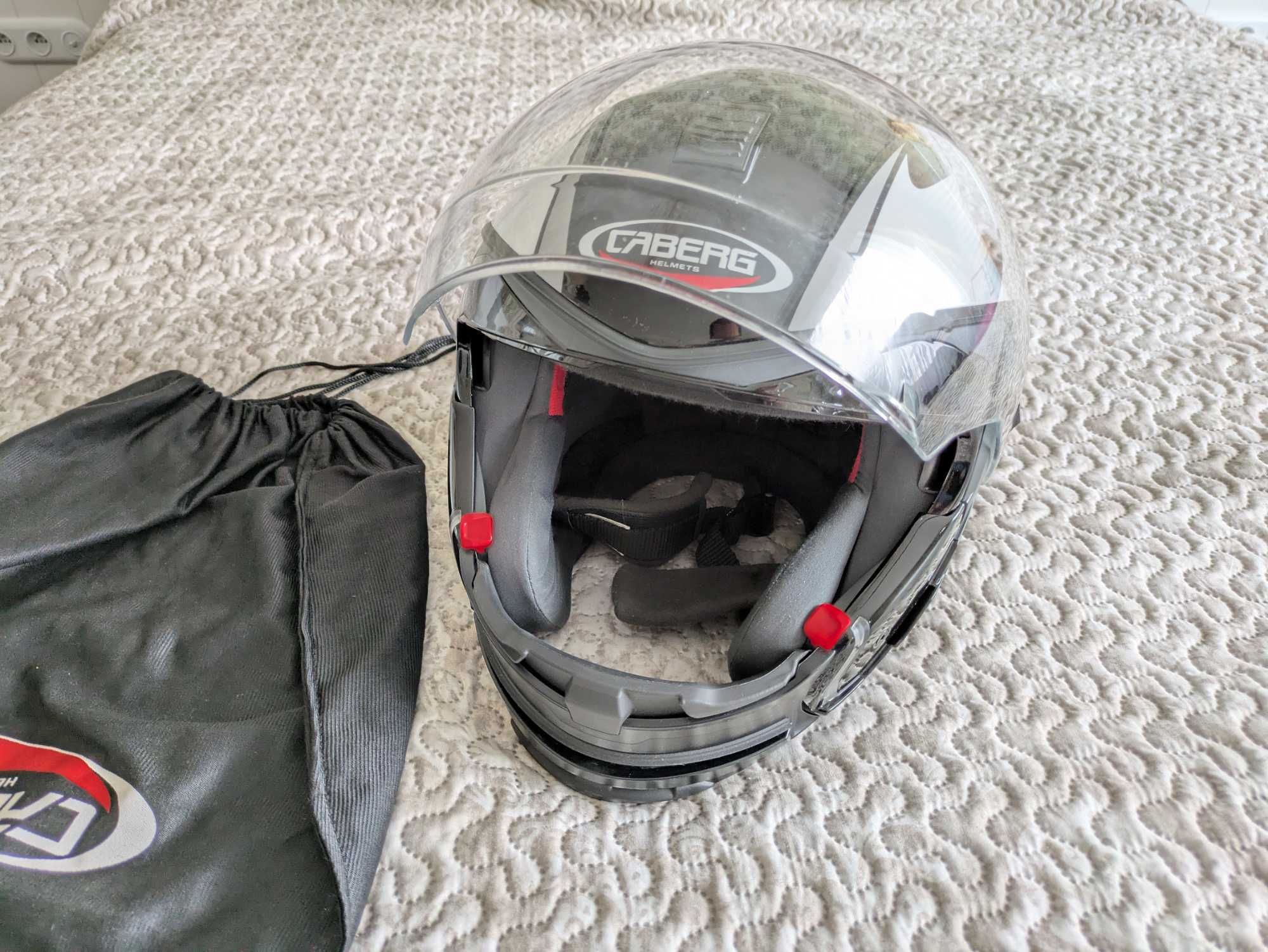 Kask modułowy Caberg HyperX motocyklowy wypinana szczęka rozmiar L