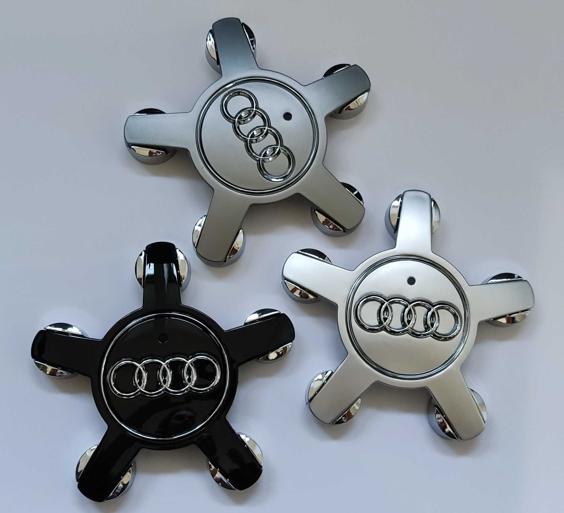 Dekielki Dekle Gwiazdy Pająki Audi 135mm komplet 4 szt.
