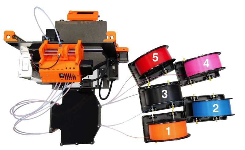 Impressora 3D - Prusa Mk3S + MMU2S