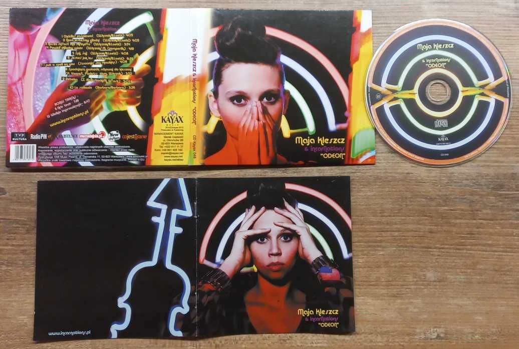 Płyta CD. Maja Kleszcz & IncarNations - Odeon. Kayax 2012 r.