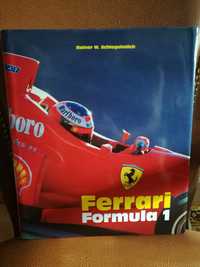 Livro de fórmula 1 Ferrari