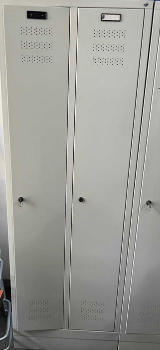 Szafka BHP dwudrzwiowa /czterodrzwiowa UBRANIOWA 180x60x50 i 180x80x50