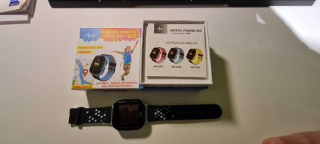Smartwatch, watch phone go, niebieski, GPS, KRAKÓW