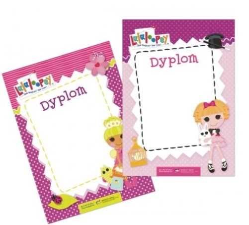 Dyplom A4 Lalaloopsy STARPAK opakowanie 10 szt.